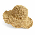 Summer Sun Hat for Women - Lightweight Wide Brim Straw Hat for Beach and Vacation