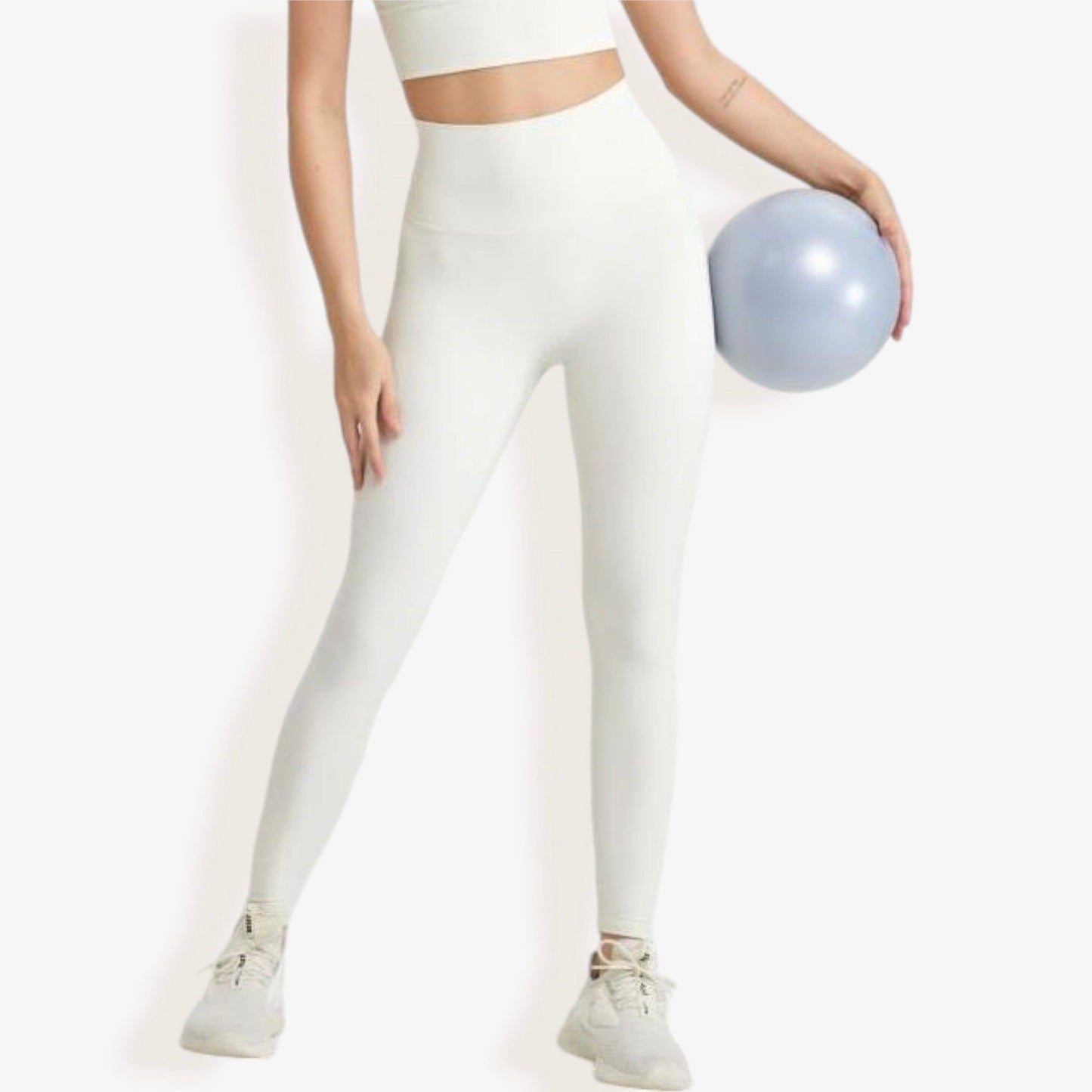 High Waist Seamless Leggings with Stretchy Compression Fit