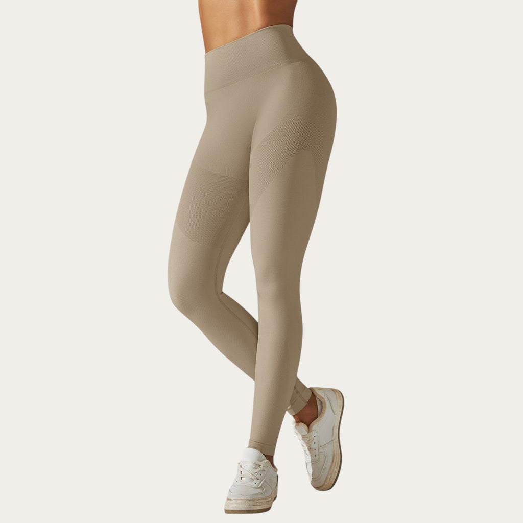Anna-Kaci Active Women's Seamless High Waist Leggings with Sculpting Fit and Compression Support