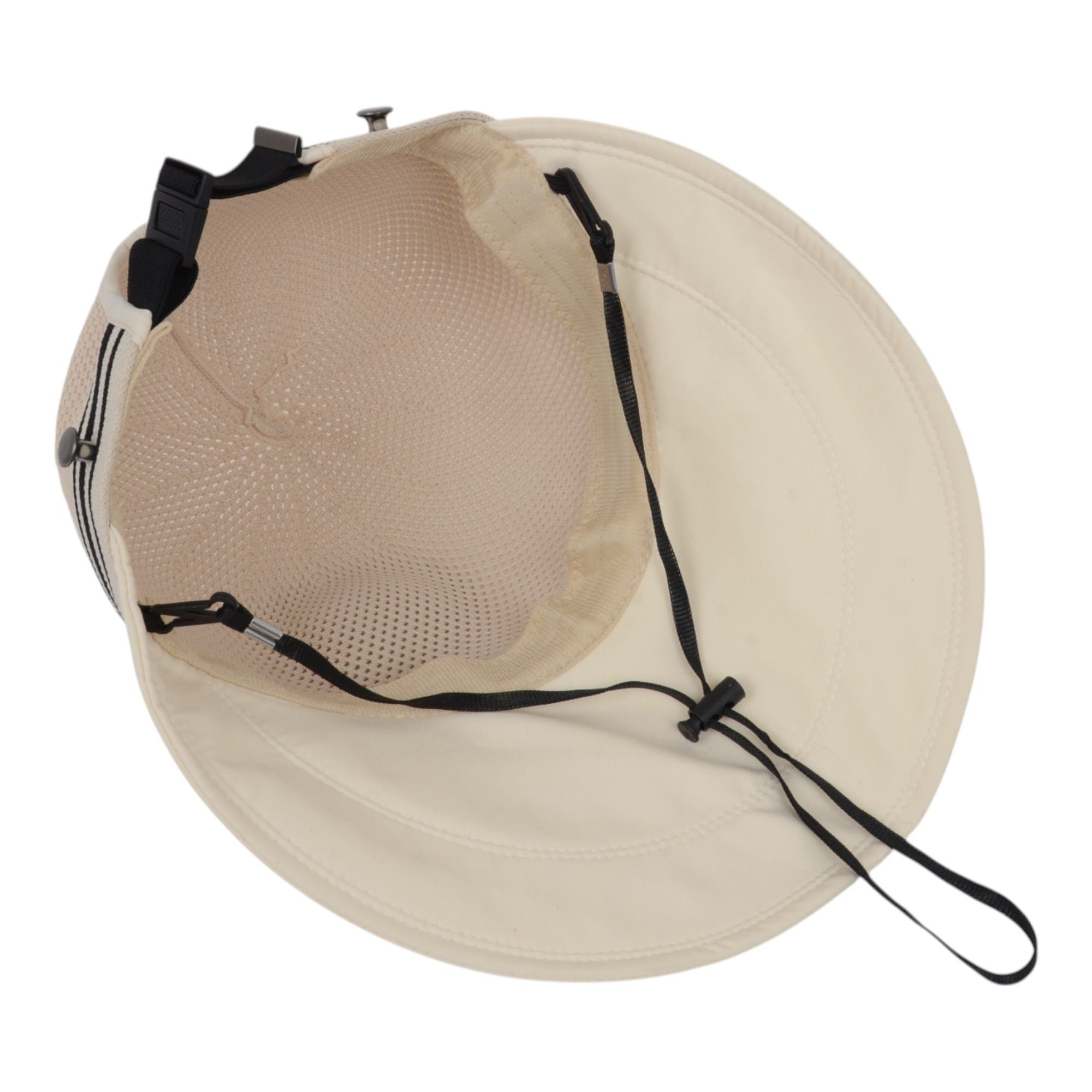 Anna-Kaci Breathable Mesh Sun Visor Cap with Ponytail Slot Adjustable Strap and Wide Brim for Outdoor Hiking and Summer Travel