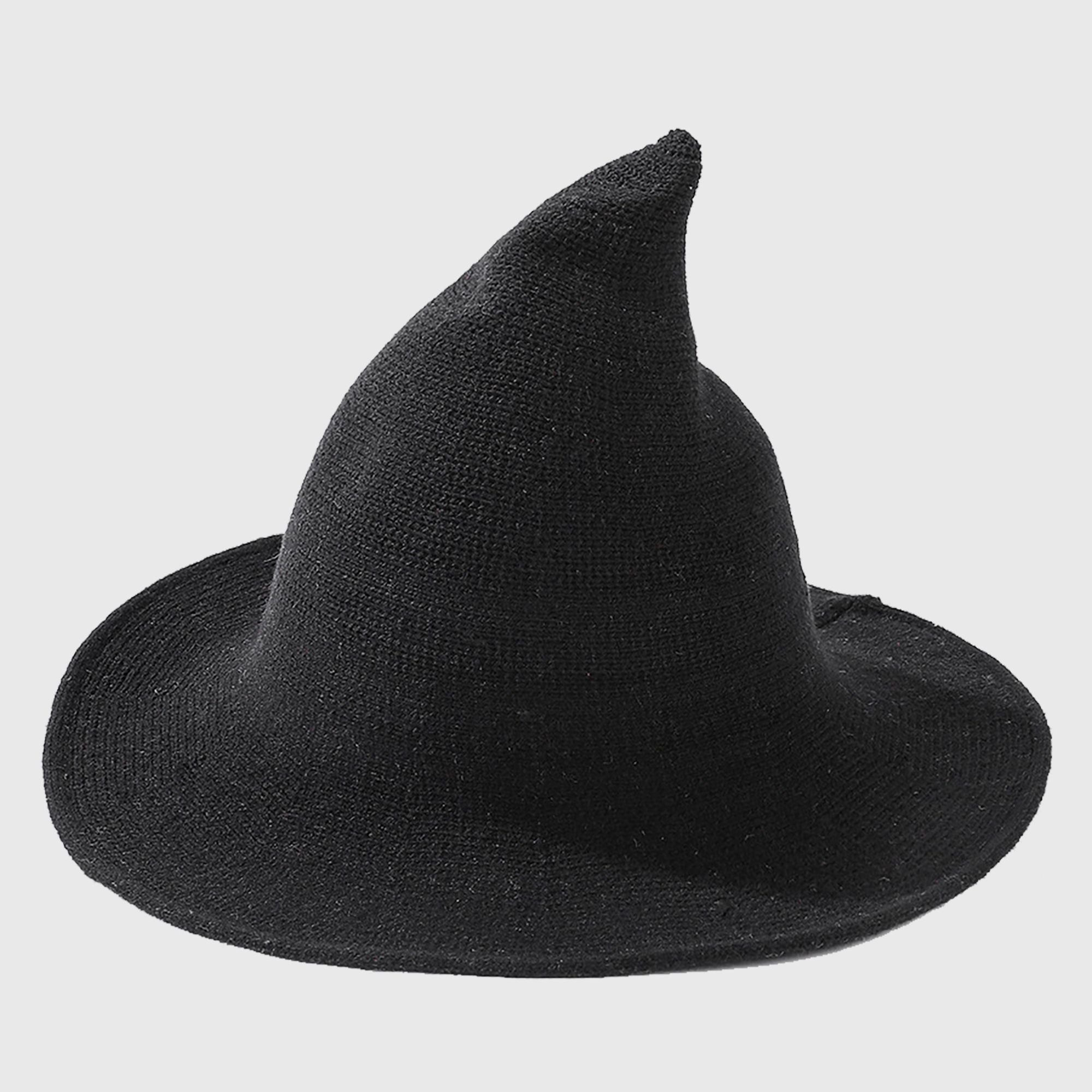 Anna-Kaci Women's Knit Witch Hat - Halloween Costume Accessory