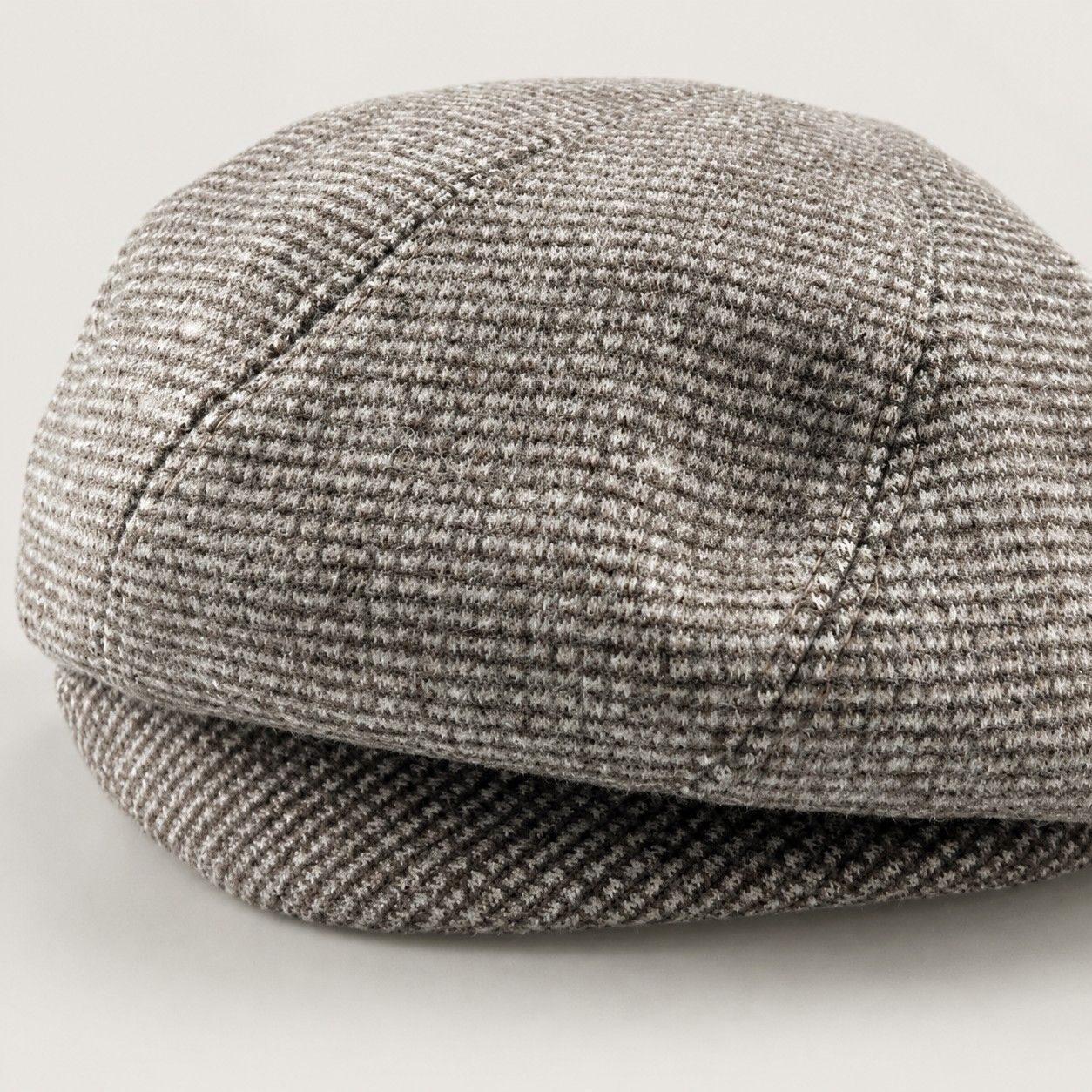Wool Blend Houndstooth Beret Hat Vintage Painter Cap for Fall Winter