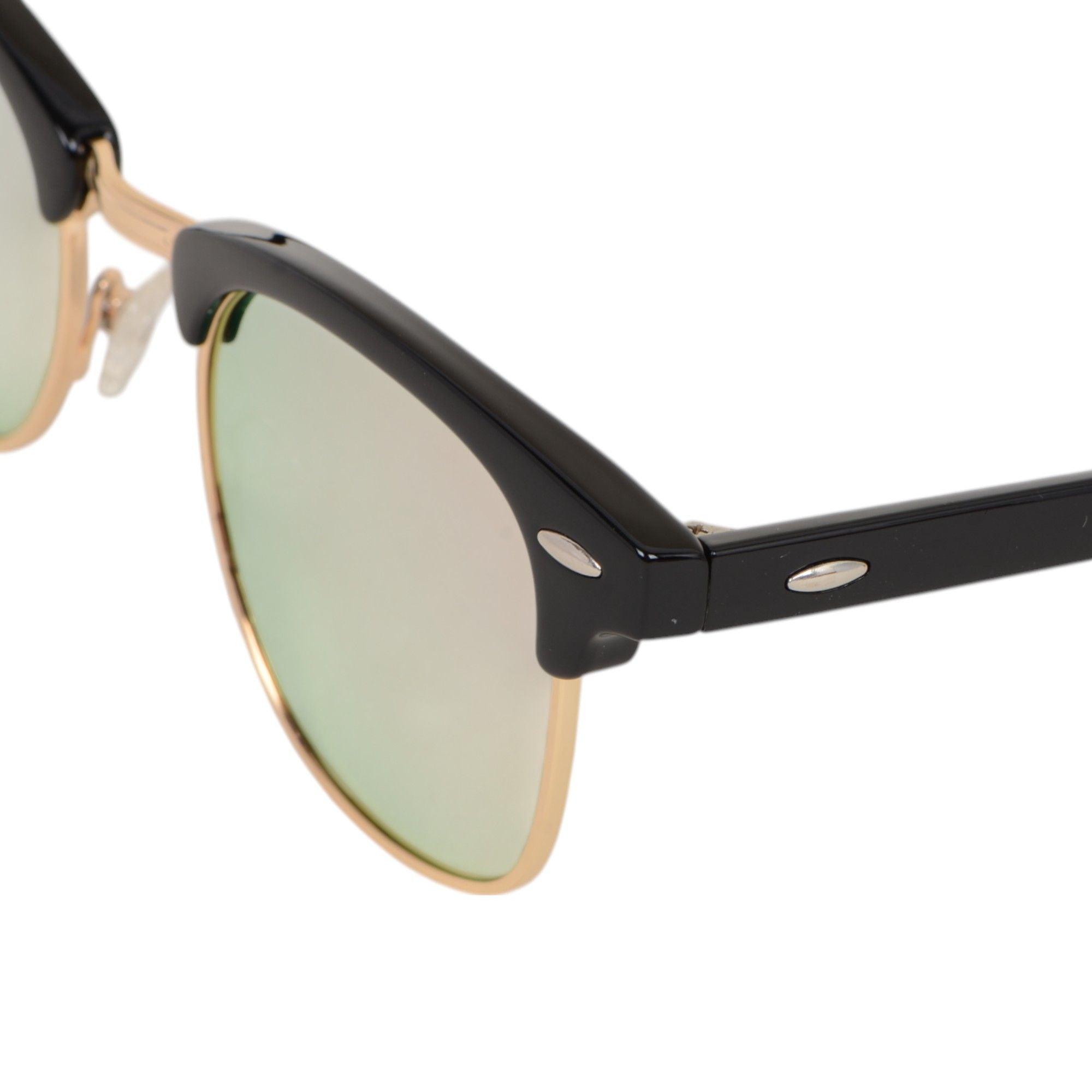 Anna-Kaci Half Frame Retro Style Daily Casual Polarized Sunglasses UV400 Protection