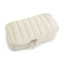 Capacity Pencil Case Stationery Organizer Pen Pouch with Mesh Pocket and Double Zipper