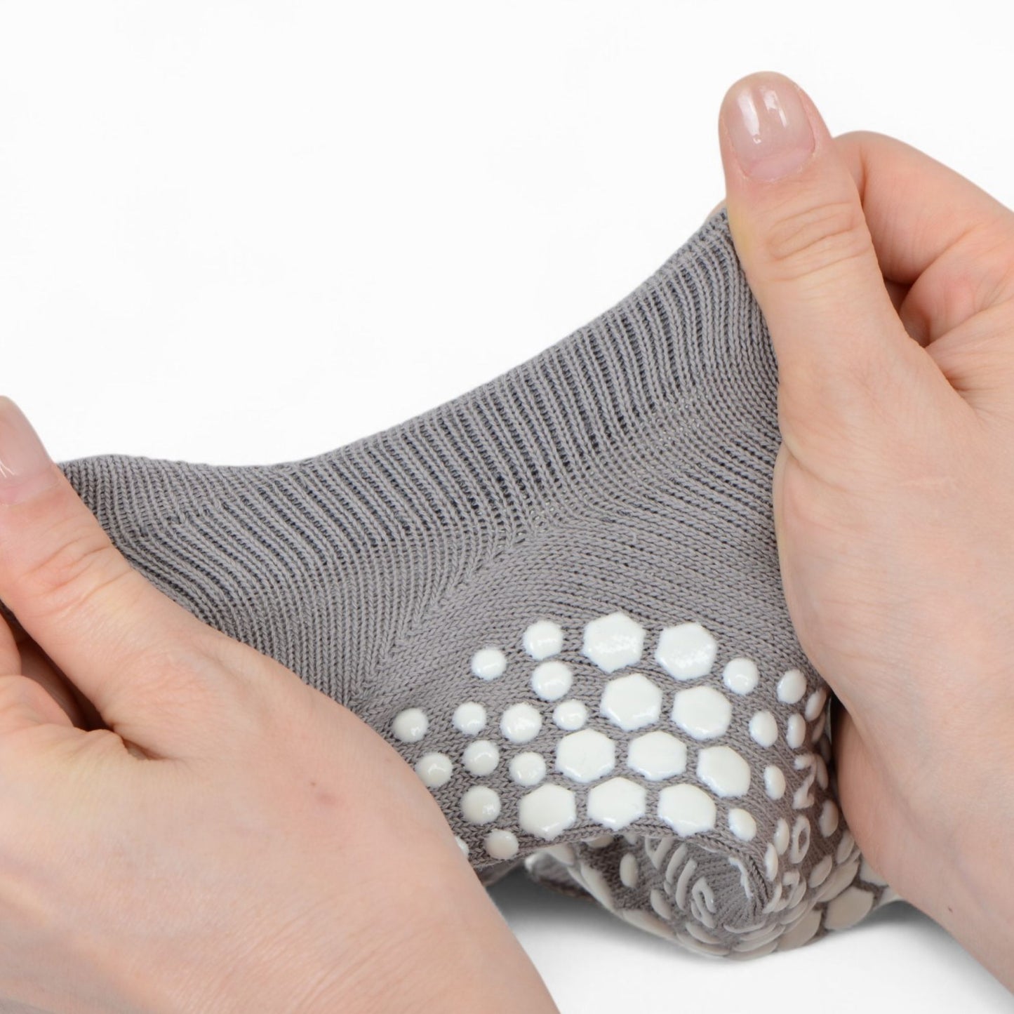 Anna-Kaci Women's Open-Toe Grip Socks for Yoga and Pilates with Non-Slip Soles and Arch Support