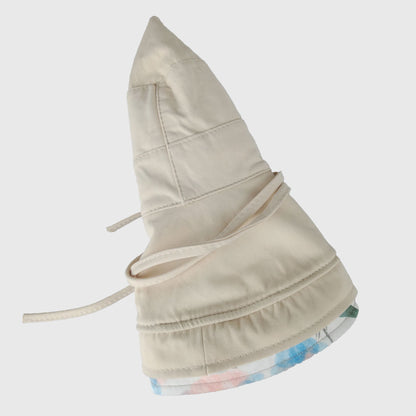 Anna-Kaci Women's Reversible Floral & Solid Bucket Sun Hat with Chin Strap