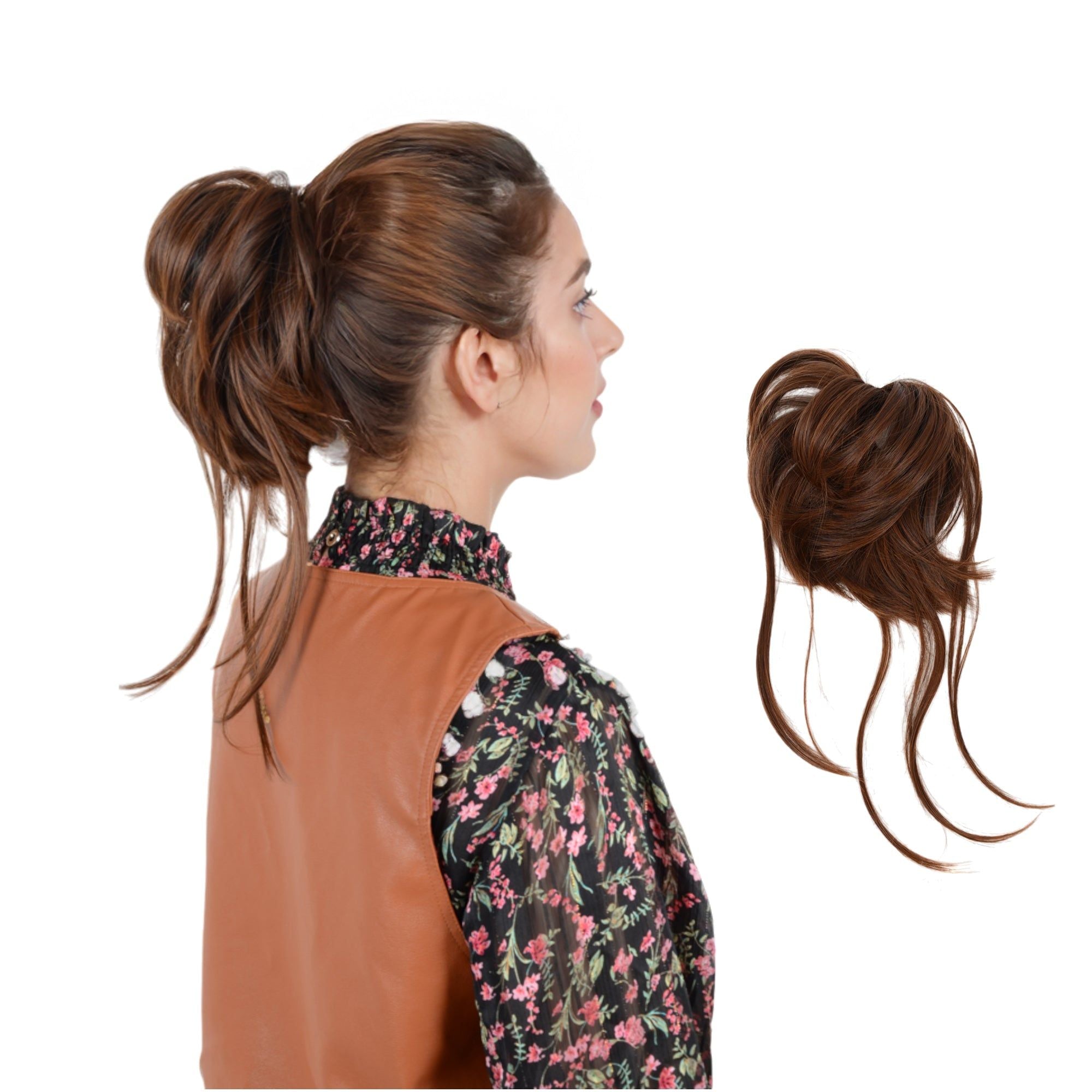 7.8 Inch Messy Bun Hair Piece for Women