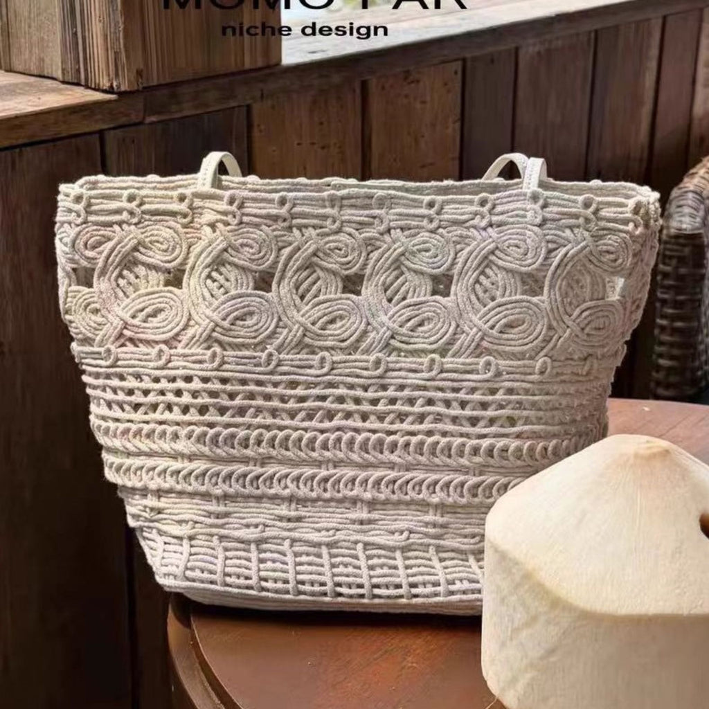Handwoven Tote Bag for Women ¨C Casual Boho Style, Beach & Everyday Shoulder Bag