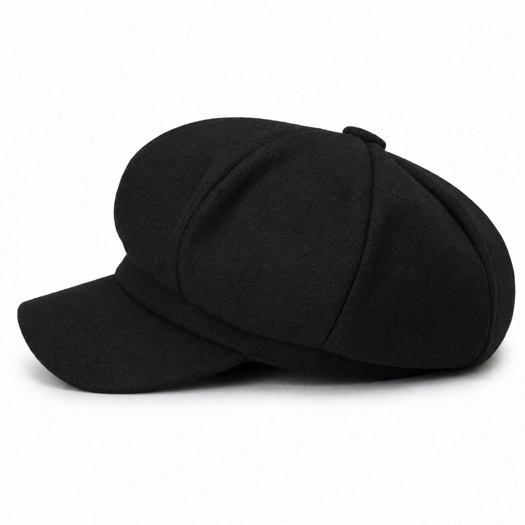 Classic Newsboy Cap Soft Textured Baker Boy Hat for Everyday Wear