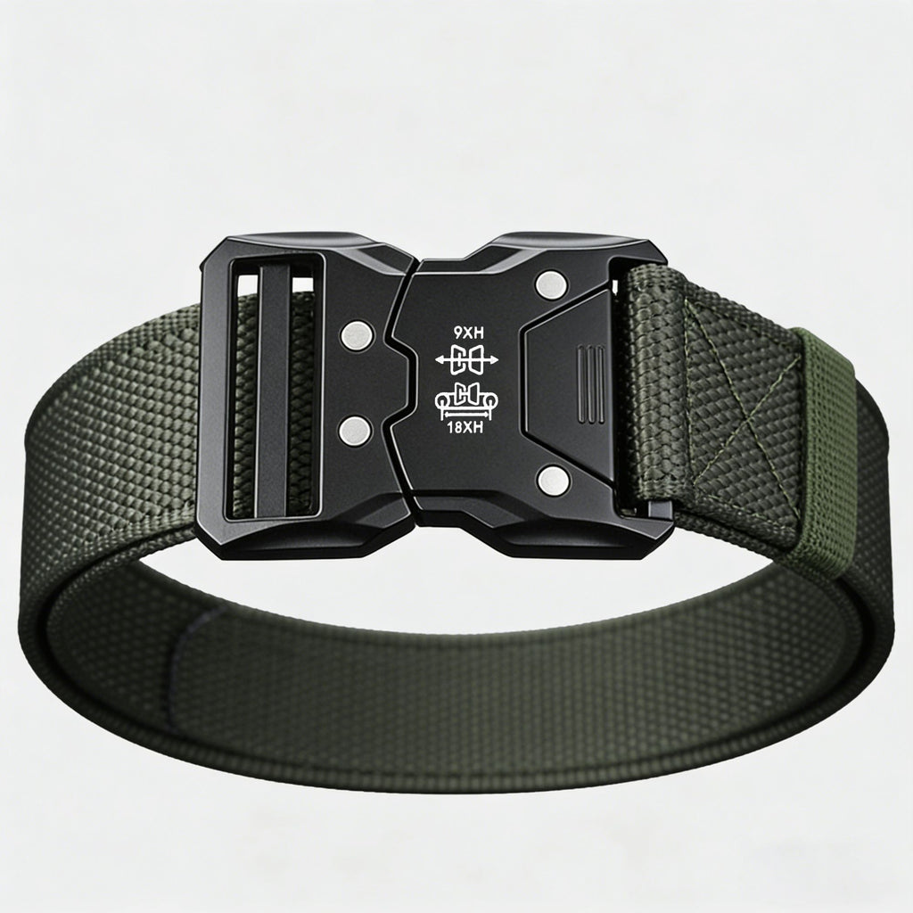Anna-Kaci Women's Tactical Nylon Belt - Heavy-Duty Quick-Release Buckle Belt for Outdoor, Casual & Everyday Wear
