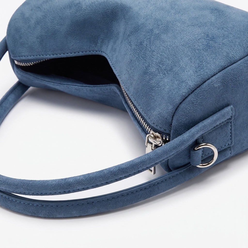 Structured Shoulder Bag with Dual Handles and Crossbody Strap 11.8x9.5x4in