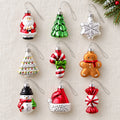 9 Piece Assorted Christmas Tree Hanging Ornament Gift Set