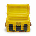 Inflatable Treasure Chest Cooler with Lid for Parties