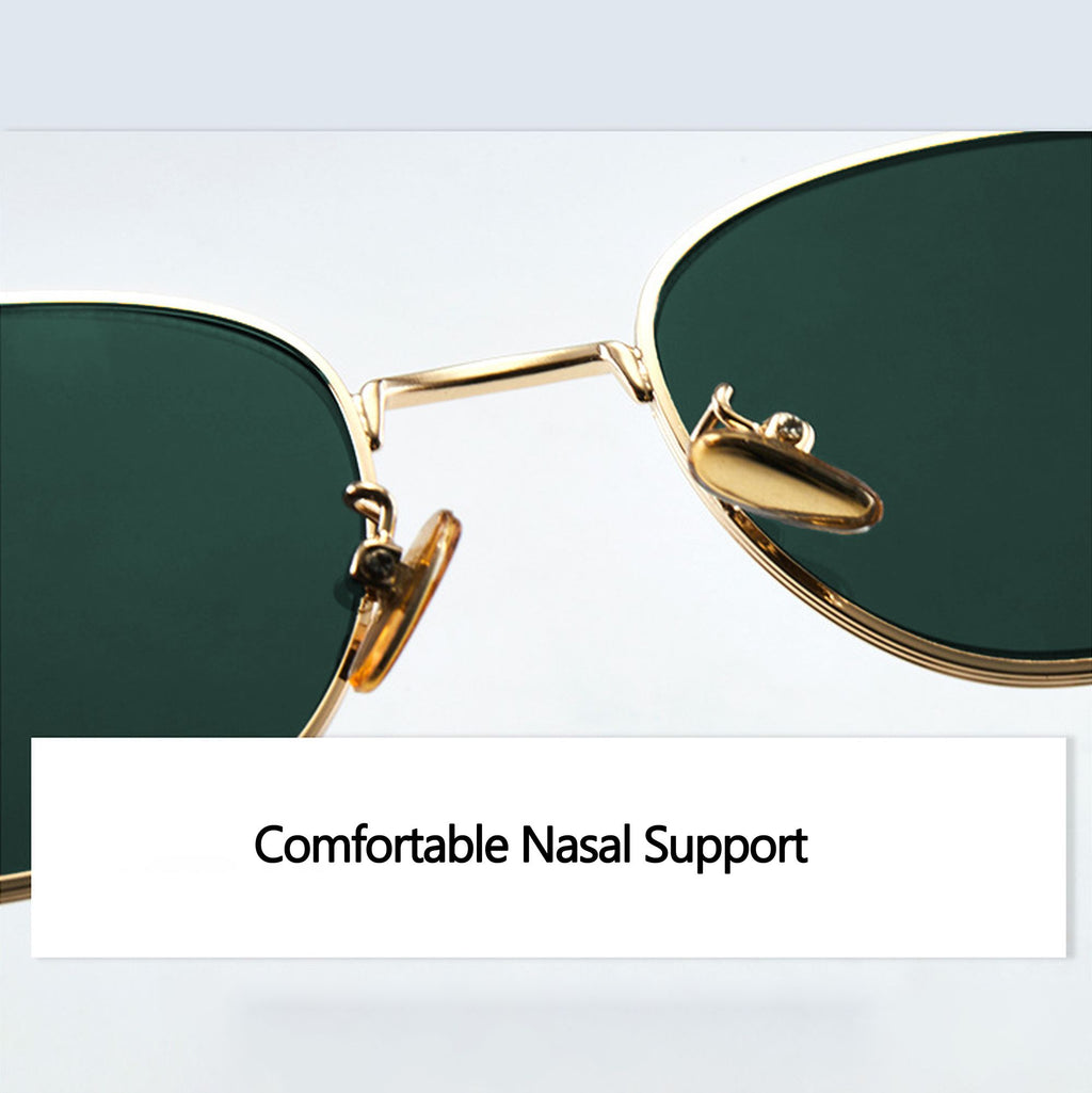Anna-Kaci Women's Retro Round Aviator Sunglasses