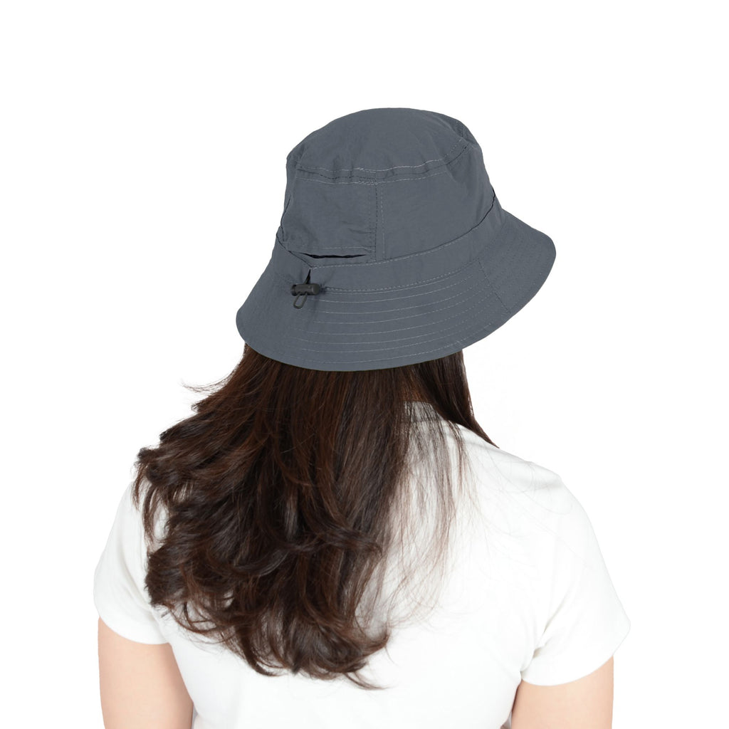 Anna-Kaci Bucket Hat Wide Brim UV Protection Lightweight Packable Outdoor Sun Hat with Adjustable Chin Strap