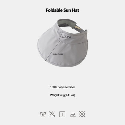 Anna-Kaci Foldable Wide - Brim Sun Visor Hat for UV Protection