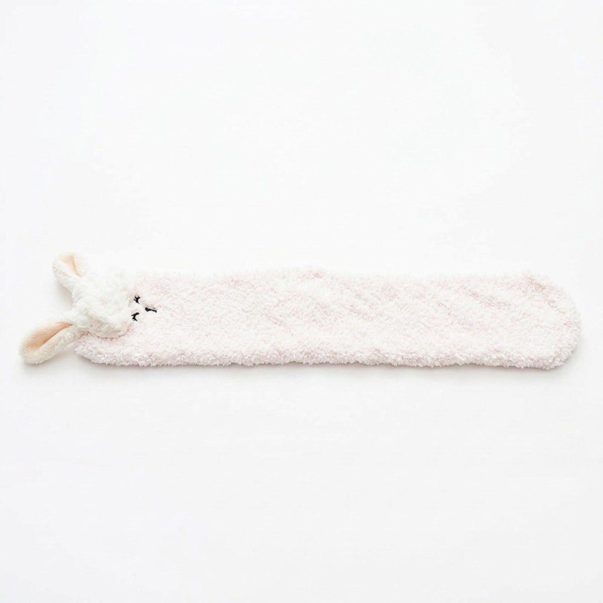 Fuzzy Llama Knee High Socks 2 Pair US 5-10.5