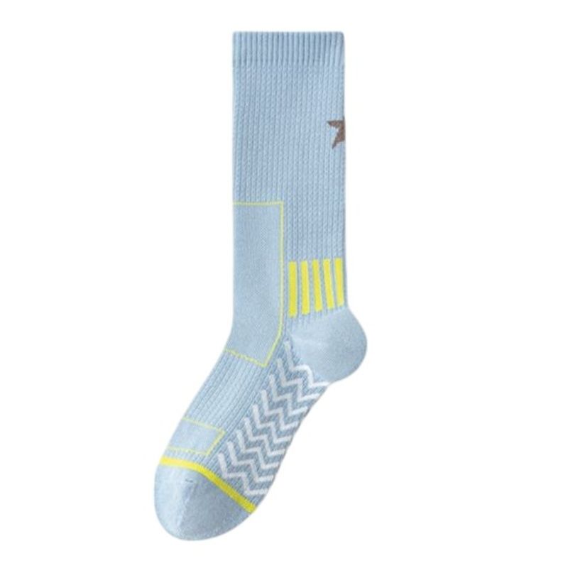 Anna-Kaci Women's Reflective Cycling Socks with Night Visibility Design Padded Zones and Breathable Compression Fit