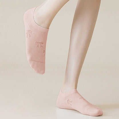 Anna-Kaci Invisible Women's Summer No-Show Liner Socks 5Pk