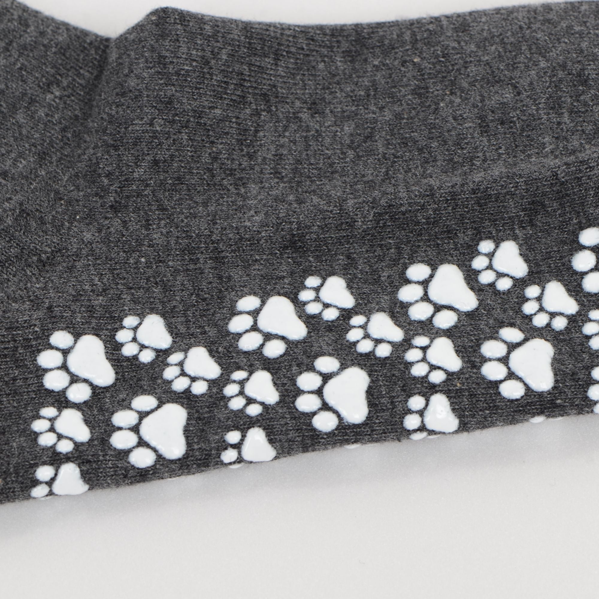 Anna-Kaci Women's Cat Face Grip Socks with Paw Print Anti-Slip Sole Soft Knit Ankle Socks for Home or Yoga 3-Pack