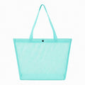 Reusable Mesh Shopping Tote Bag with Snap Closure and Carry Handles