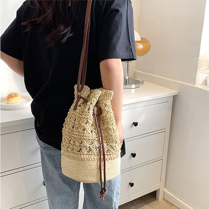 Anna-Kaci Women's Bohemian - Style Crochet Shoulder Bag