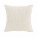 Textured Pleated Square Throw Pillow Cover Decorative Cushion Cover for Sofa Couch Bed