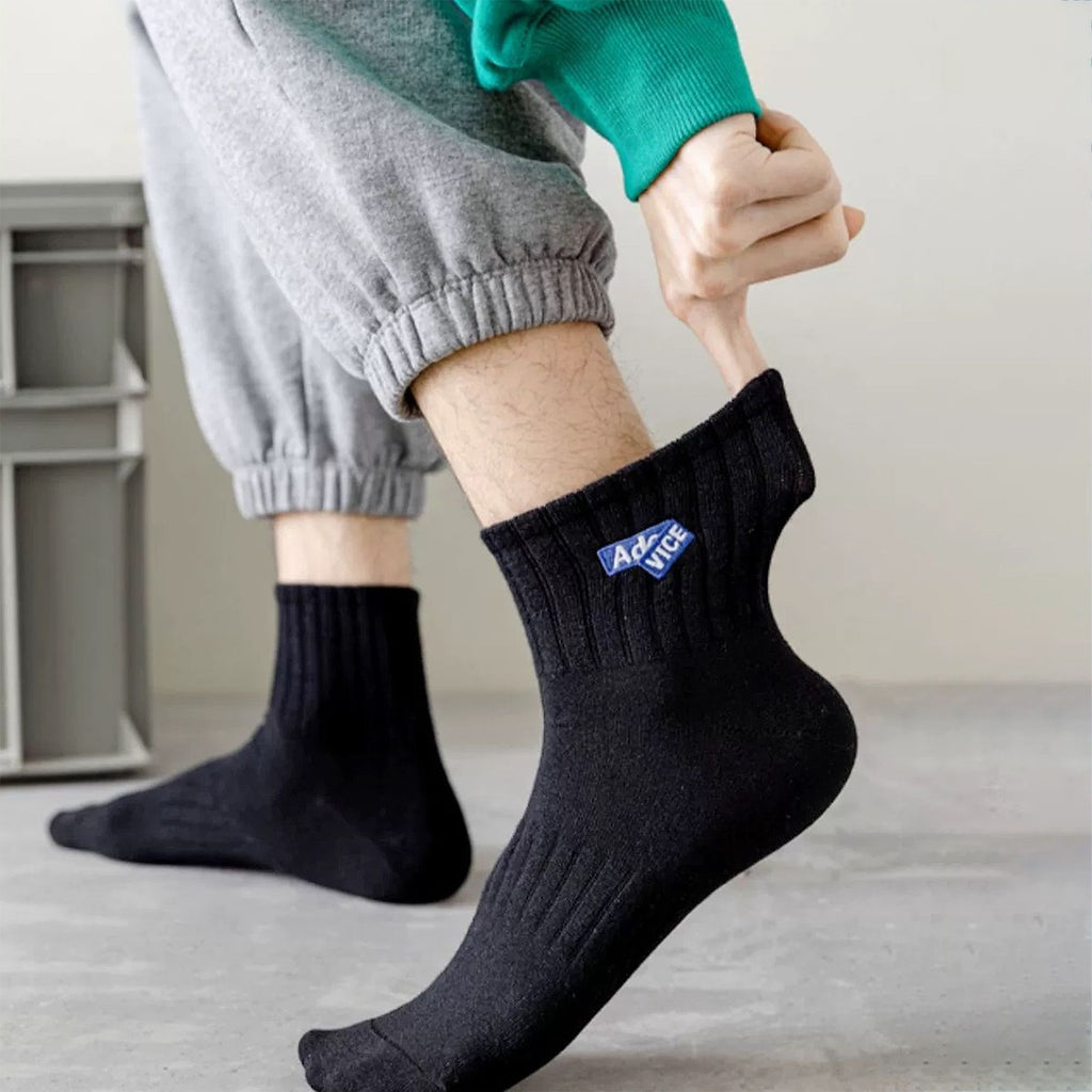 Anna-Kaci 6pk Men's Sports Ankle Socks