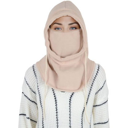 Alilang Winter Fleece Face Mask Balaclava Warm Neck Face Cover Hat Cap Hooded Scarf for Men and Women