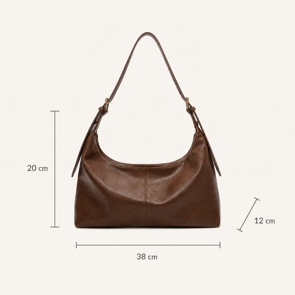 Large Capacity Slouchy Hobo Shoulder Bag
