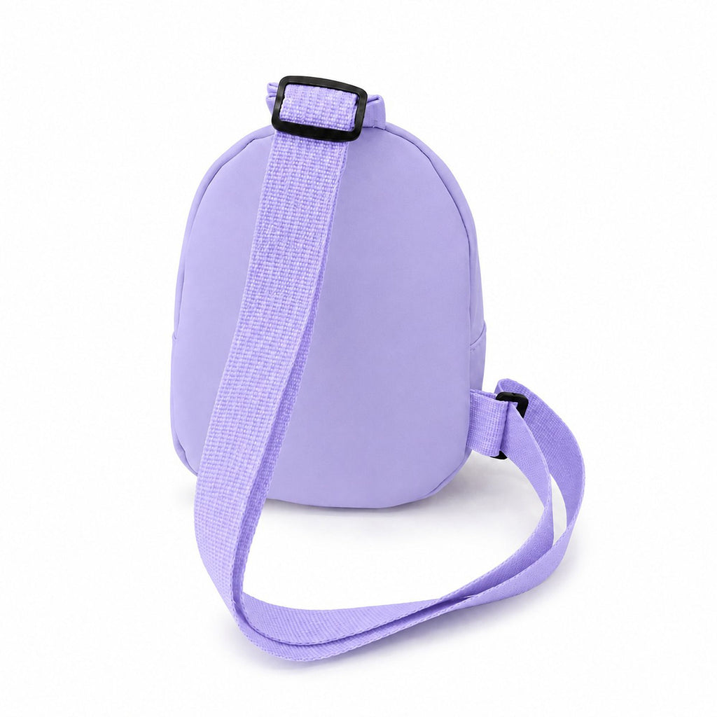 Adjustable Sling Bag with Front Zip Pocket for Travel