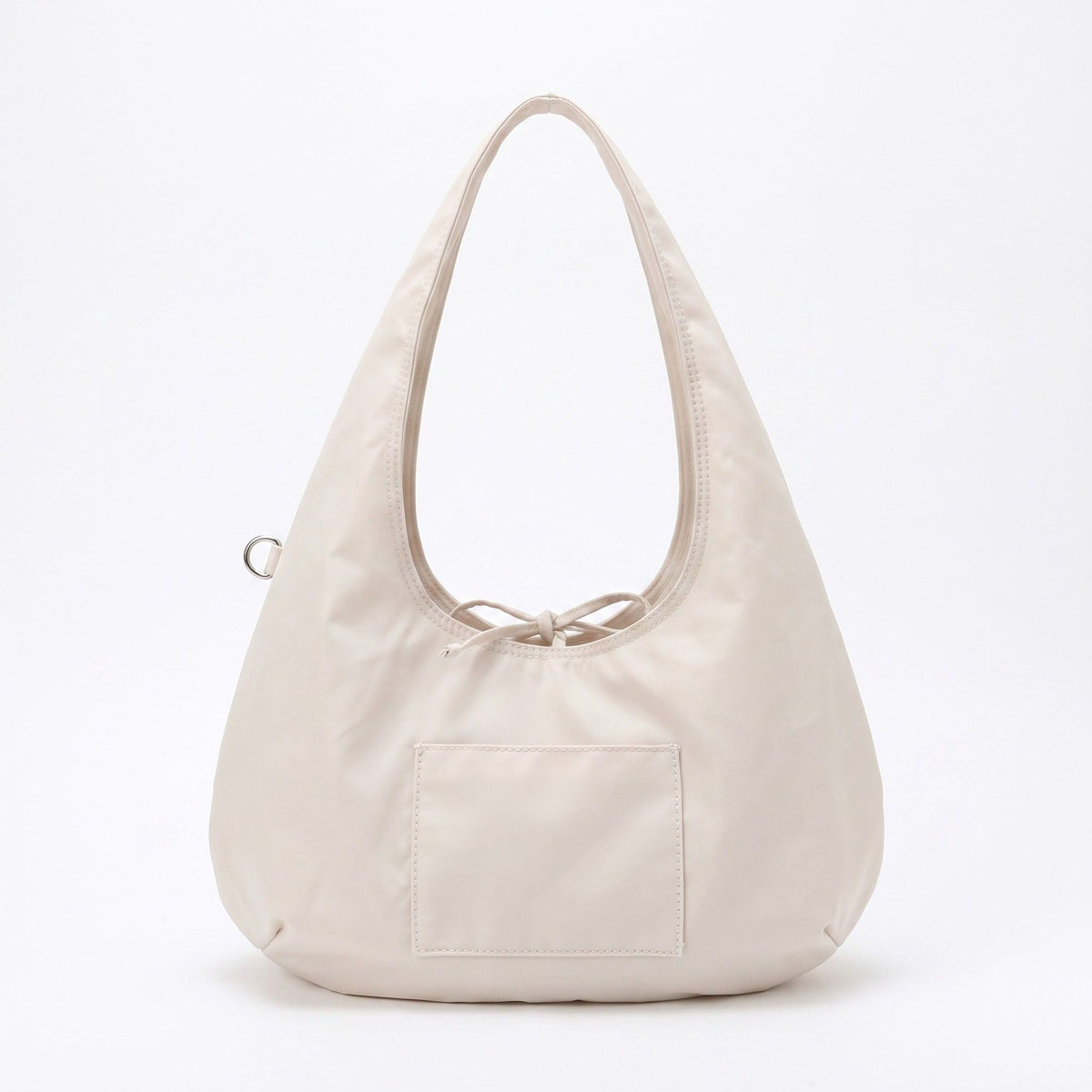 Hobo Tote Bag with Wide Shoulder Strap and Exterior Pocket 13.8x7.8x2.5in