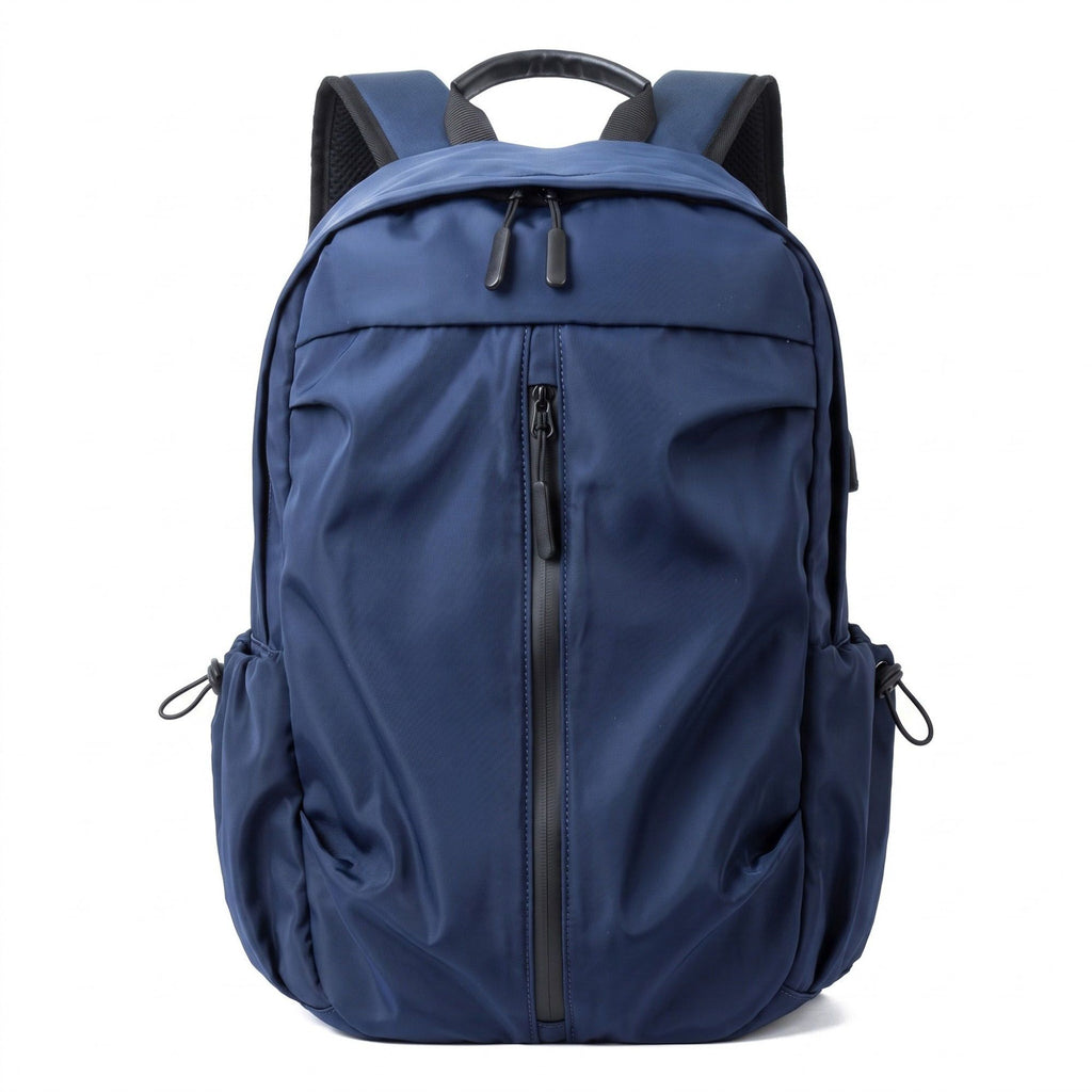 Multi-Pocket Commuter Travel Backpack with Padded Straps and Side Pockets
