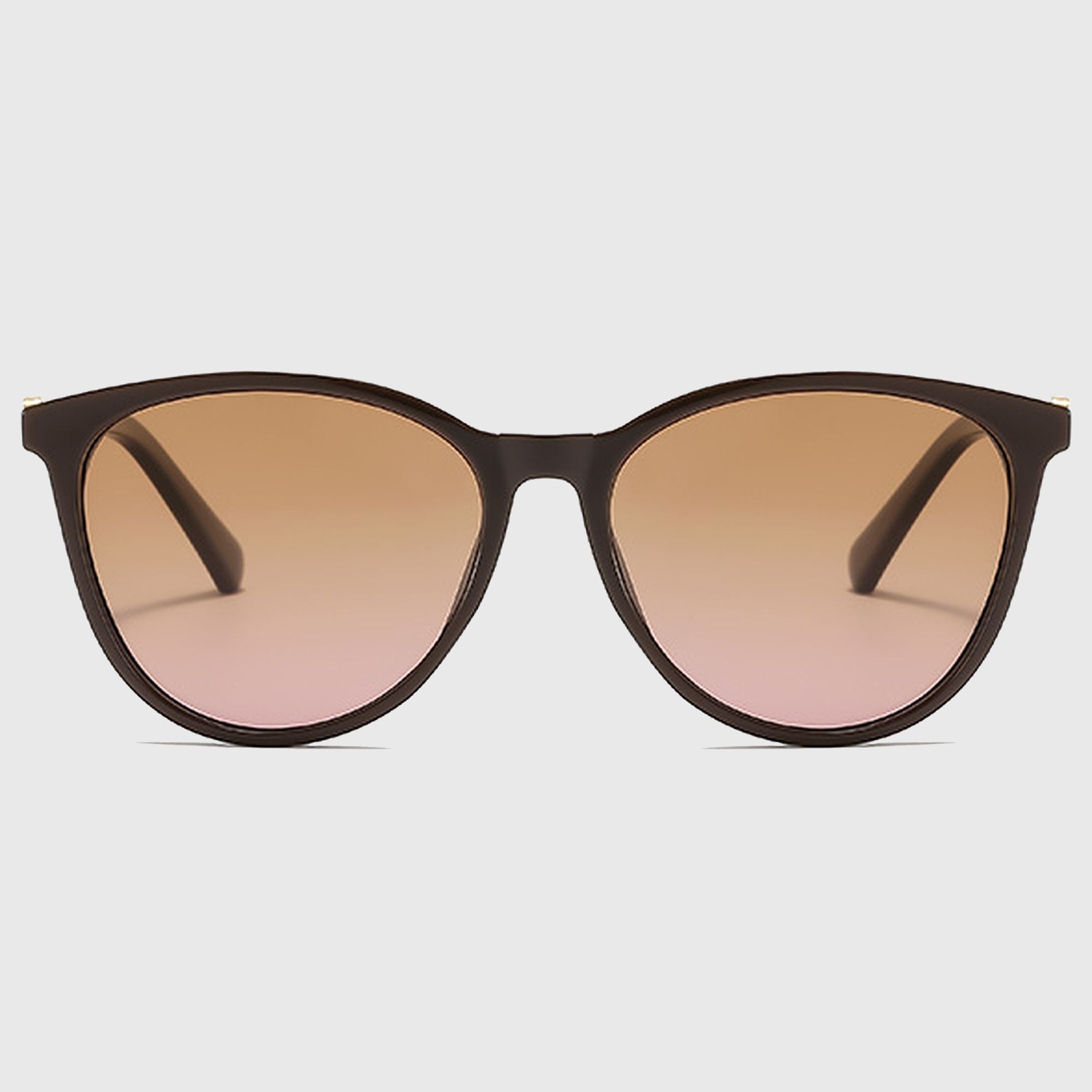 Anna-Kaci Women's Cat-Eye Sunglasses with Heart-Accent Temples