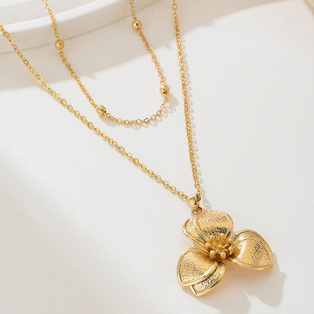 Women's Floral Pendant Necklace