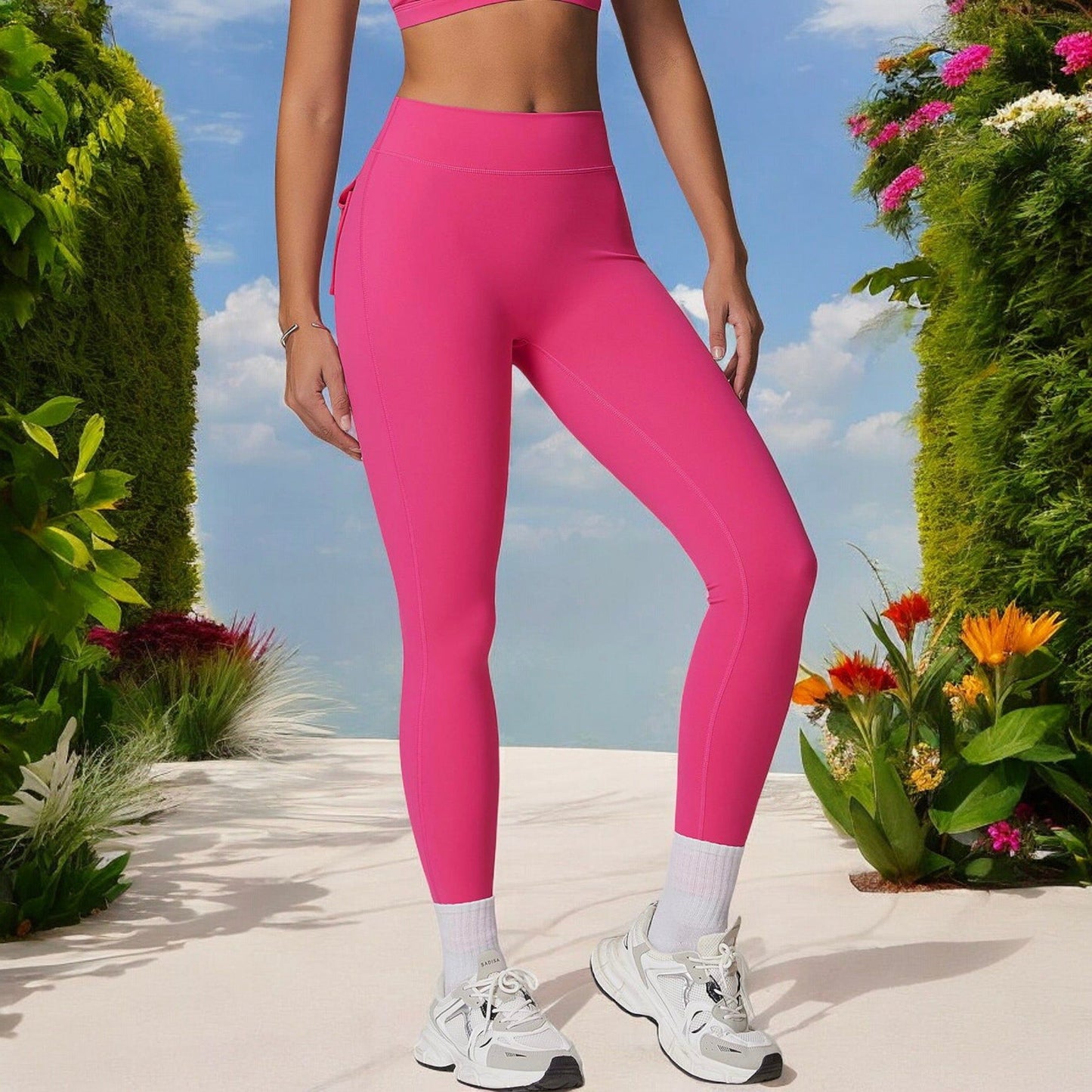 High Waist Full-Length Leggings for Yoga and Everyday Comfort