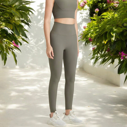 High Waist Seamless Leggings with Stretchy Compression Fit