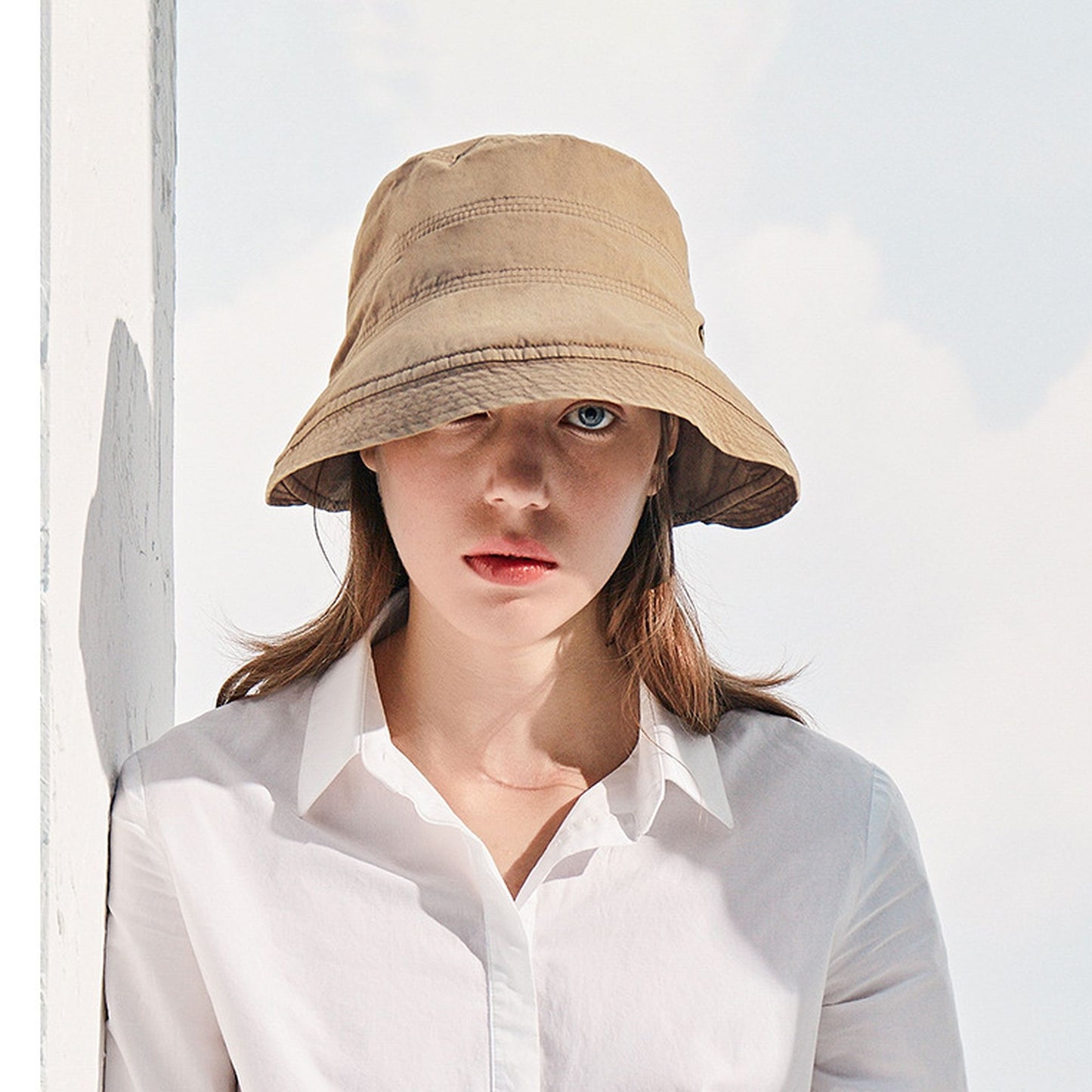 Anna-Kaci Women's Foldable Wide - Brim Bucket Sun Hat