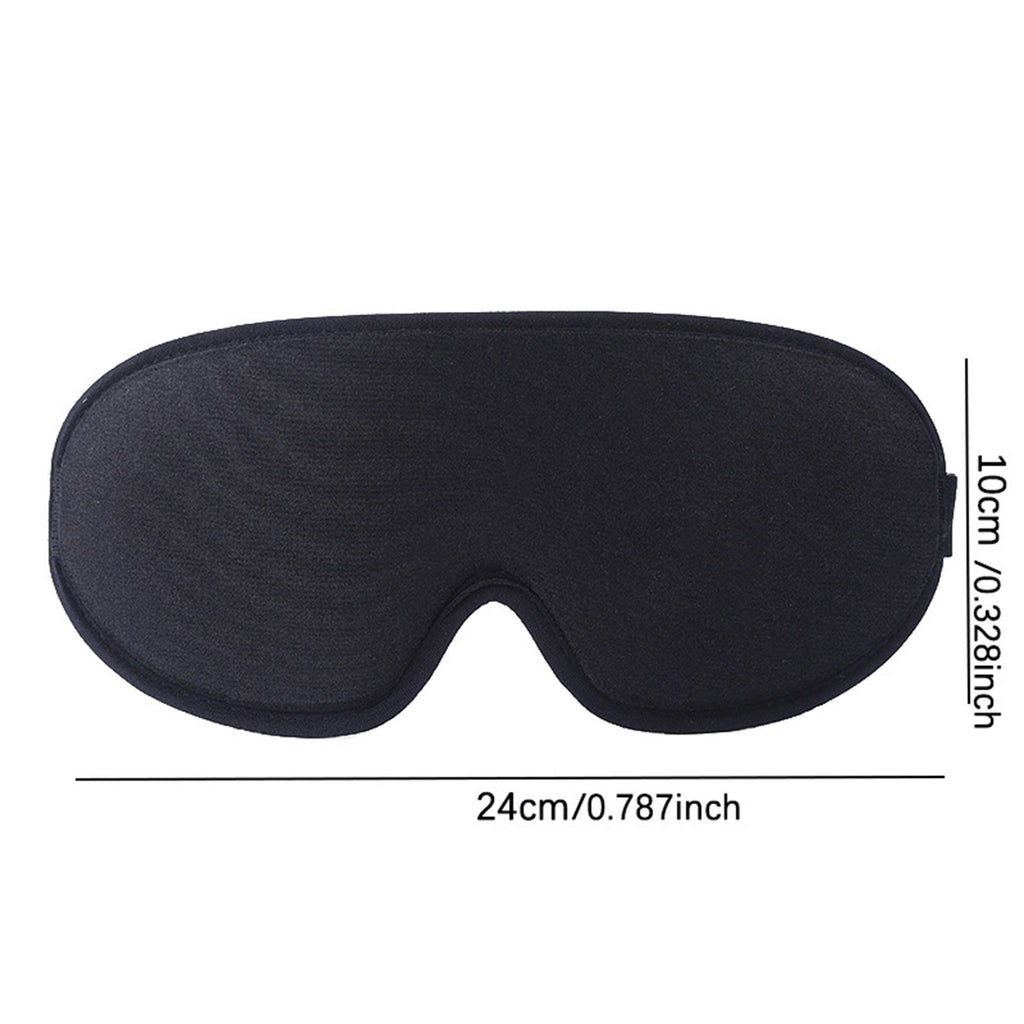 Anna-Kaci 3D Contoured Sleep Eye Mask with Integrated Nose Bridge Memory Foam Light Blocking Eye Cover