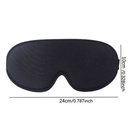 Anna-Kaci 3D Contoured Sleep Eye Mask with Integrated Nose Bridge Memory Foam Light Blocking Eye Cover