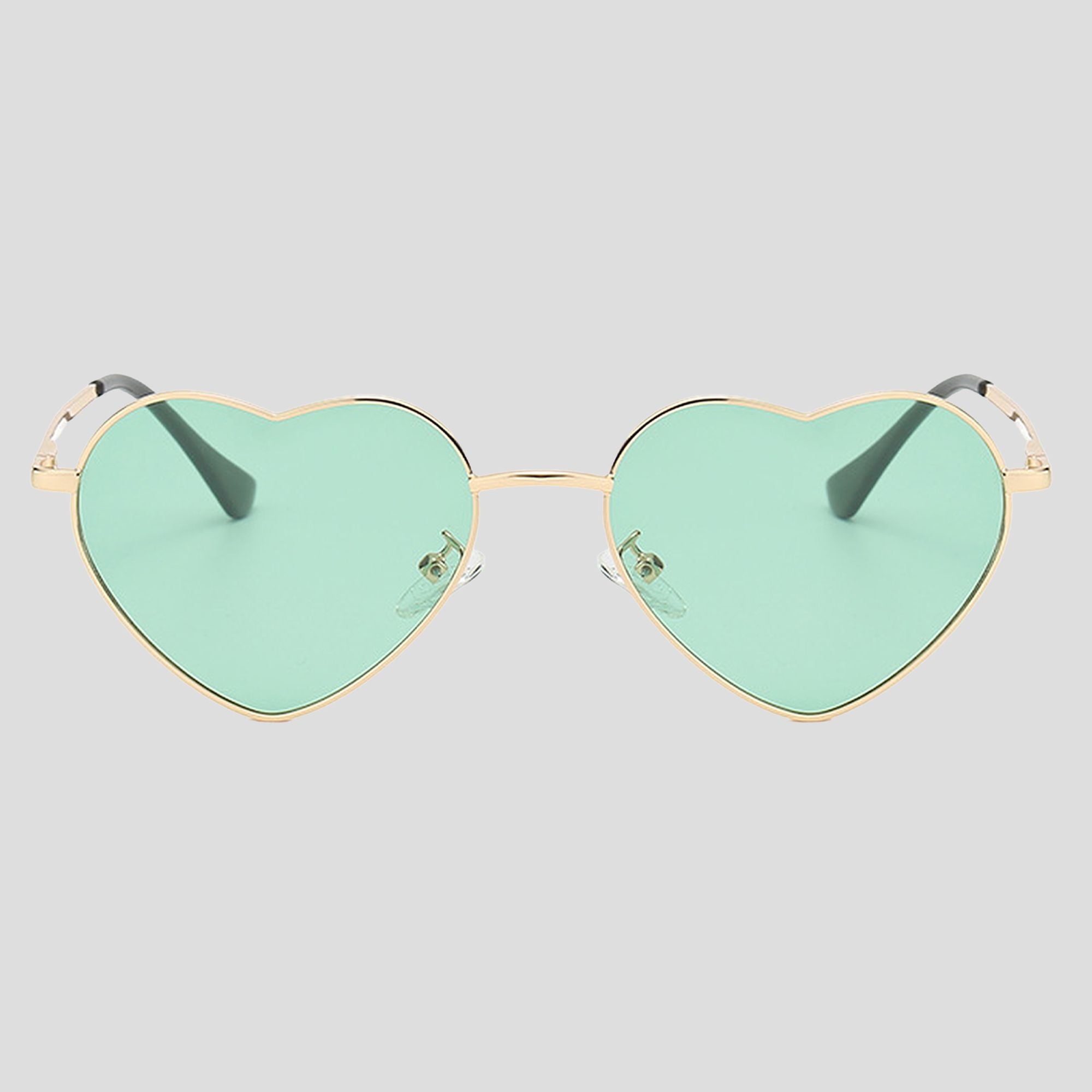 Anna-Kaci Women's Stylish Heart-Shaped Polarized Sunglasses UV400 Protection for Outdoor Activities