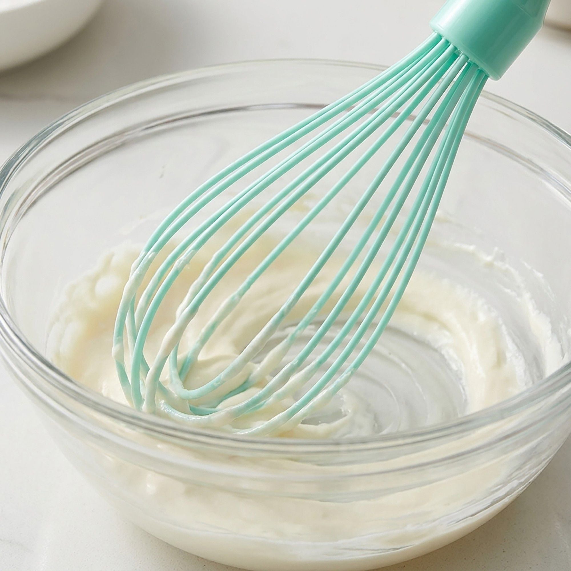 3-Piece Mini Silicone Whisk Set for Baking, Mixing and Kitchen Prep
