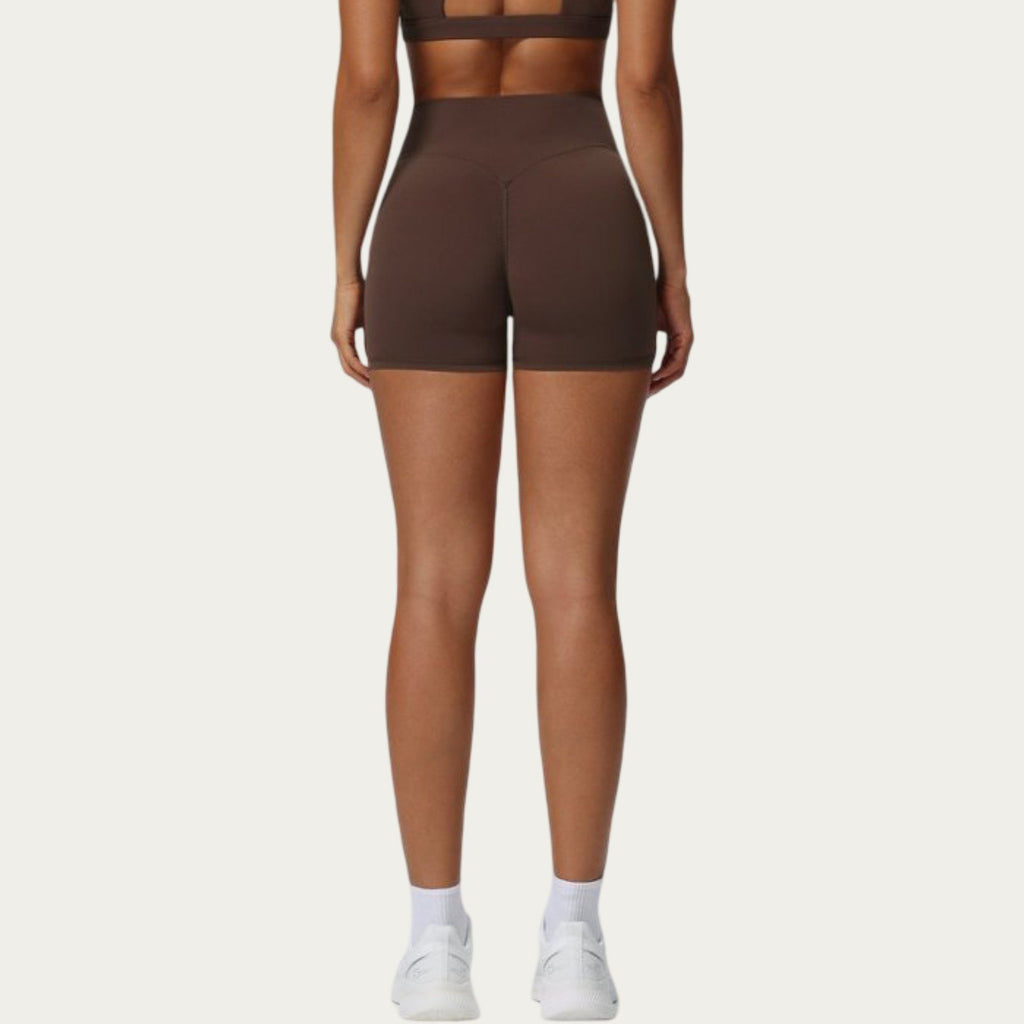 Anna-Kaci Active Women's High Waist Biker Shorts with Smooth Stretch Knit Fabric