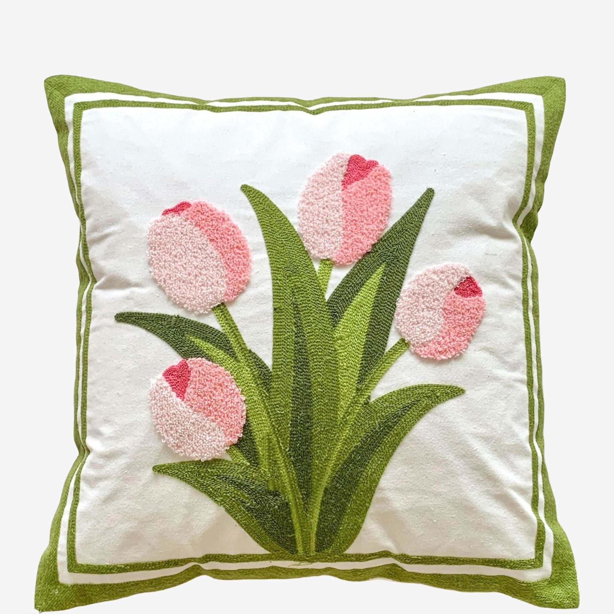 17.7*17.7in Canvas Throw Pillow Decorative Cushion for Home