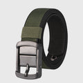 Anna-Kaci Women's Reversible Belt - Adjustable Military-Style Belt with Stainless Steel Buckle
