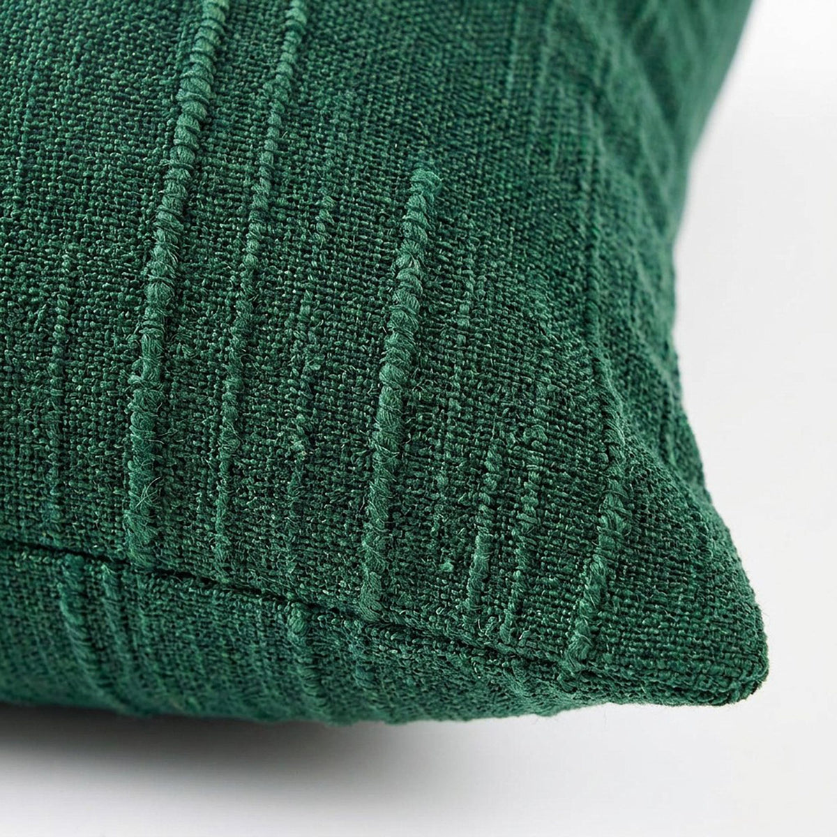 Textured Woven Chenille Decorative Throw Pillow Cover for Home Decor 17.7 x 17.7in