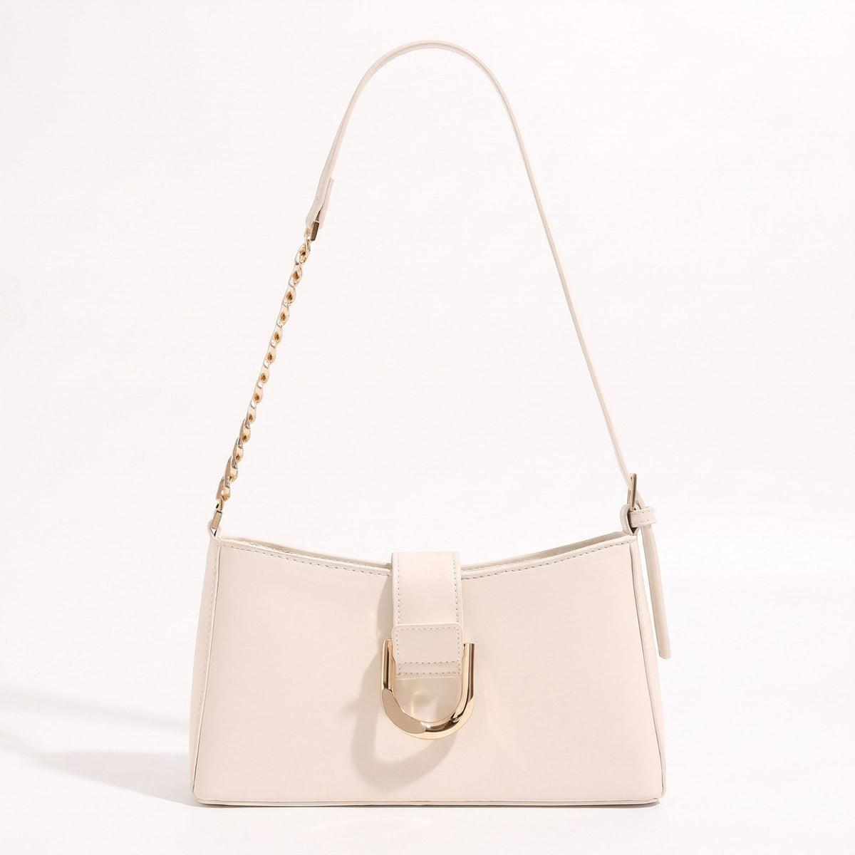 Shoulder Bag with Chain Strap Detail