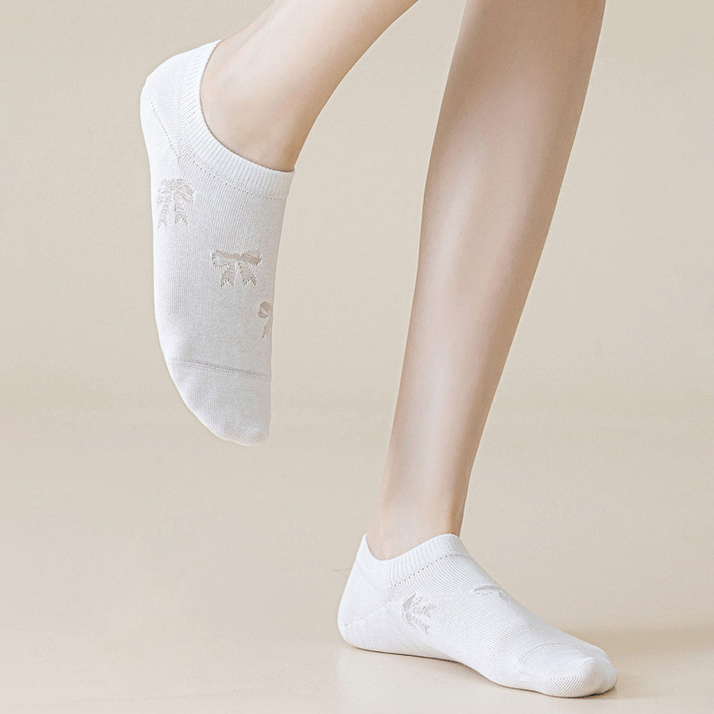 Anna-Kaci Invisible Women's Summer No-Show Liner Socks 5Pk