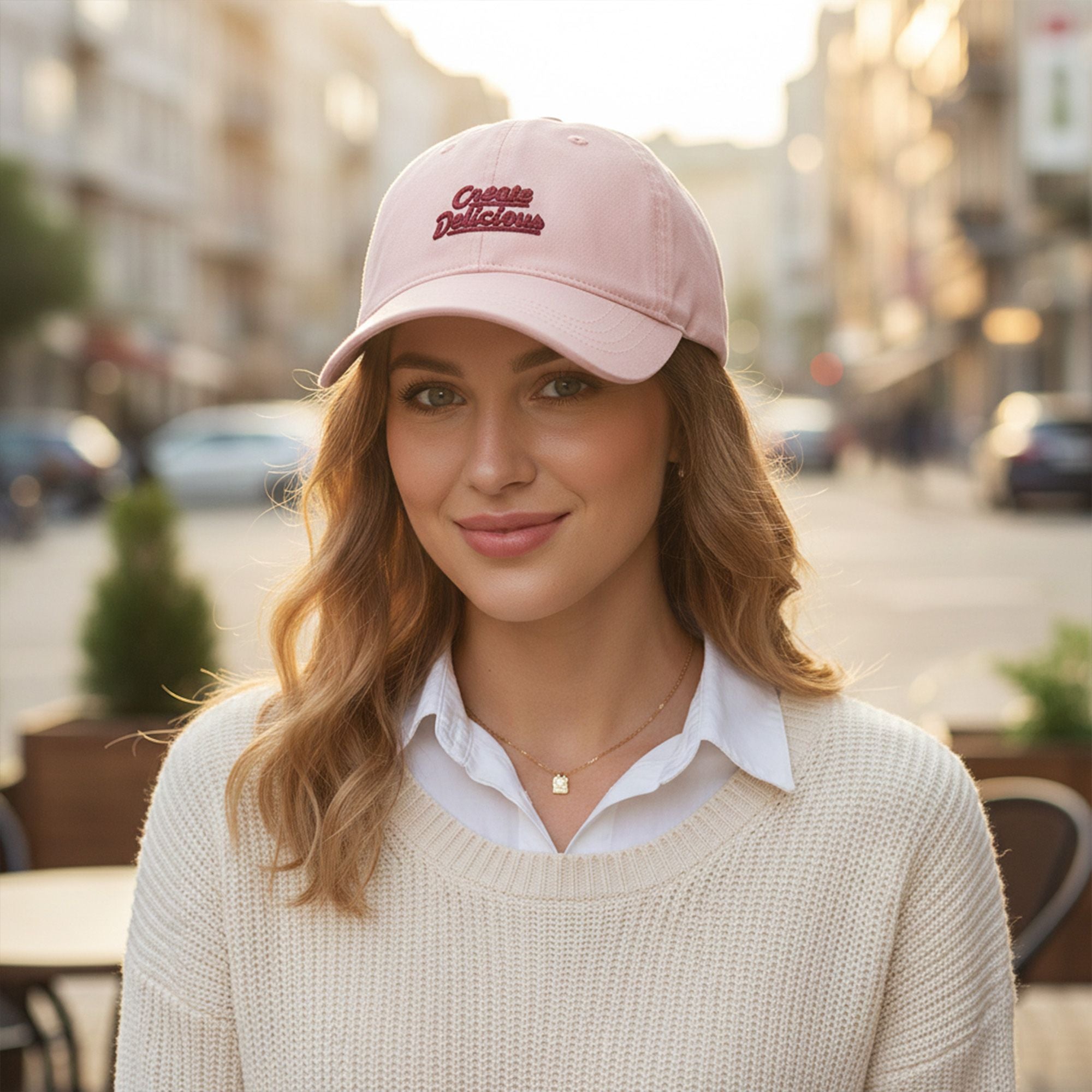 Anna-Kaci Womens Cotton Baseball Cap Adjustable Back Closure