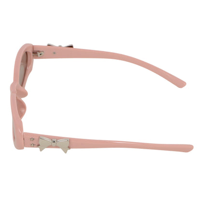 Anna-Kaci Women's Classic Elliptical Small Frame Bow Sunglasses UV400 Protection